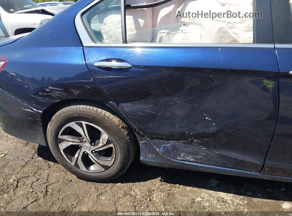 1HGCR2F3XGA116098 2016 HONDA ACCORD Синий Вид салона спереди