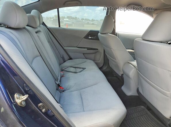 1HGCR2F3XGA232305 2016 HONDA ACCORD Black Вид задніх сидінь