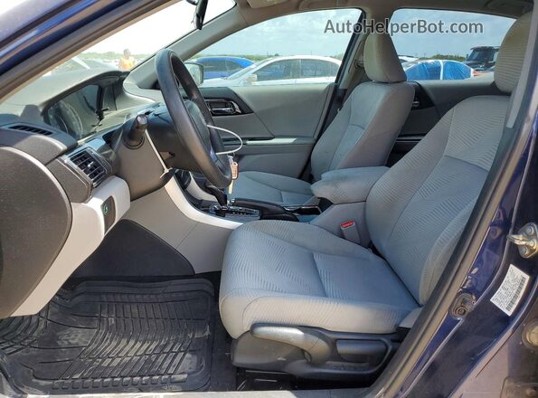 1HGCR2F3XGA232305 2016 HONDA ACCORD Black Вид салону спереду