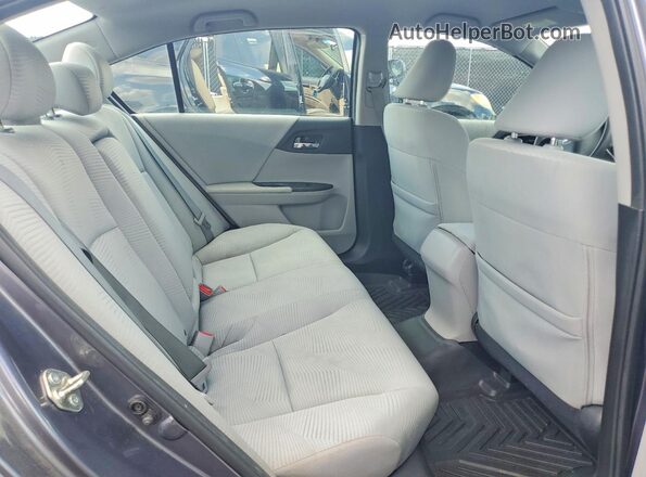 1HGCR2F3XGA242509 2016 HONDA ACCORD Gray Rear seats view