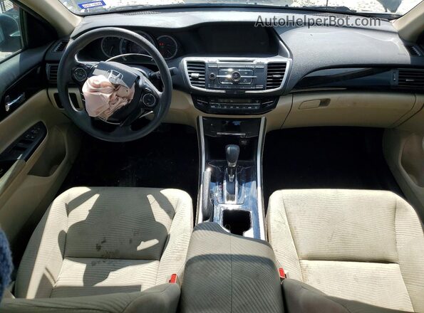 1HGCR2F3XHA082567 2017 HONDA ACCORD Black წინა პანელის ხედი