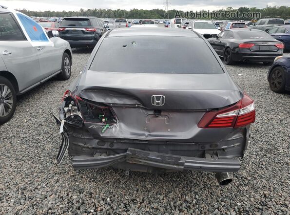 1HGCR2F3XHA250014 2017 HONDA ACCORD Gray Հետևի տեսք