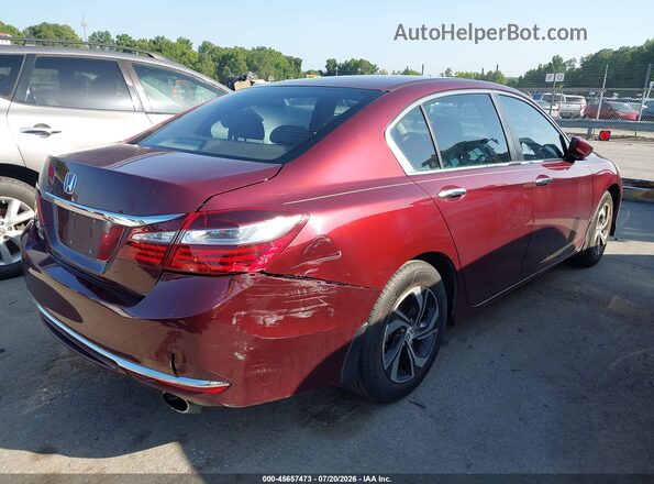 1HGCR2F3XHA297771 2017 HONDA ACCORD Burgundy Trasero derecho