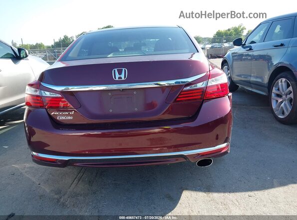 1HGCR2F3XHA297771 2017 HONDA ACCORD Burgundy 