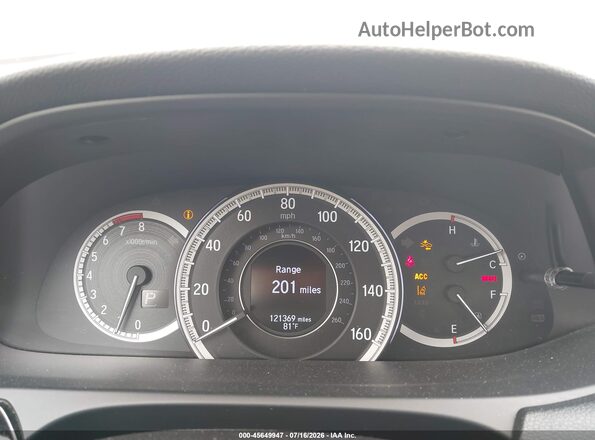 1HGCR2F40GA047172 2016 HONDA ACCORD Black Widok tylnych siedzeń