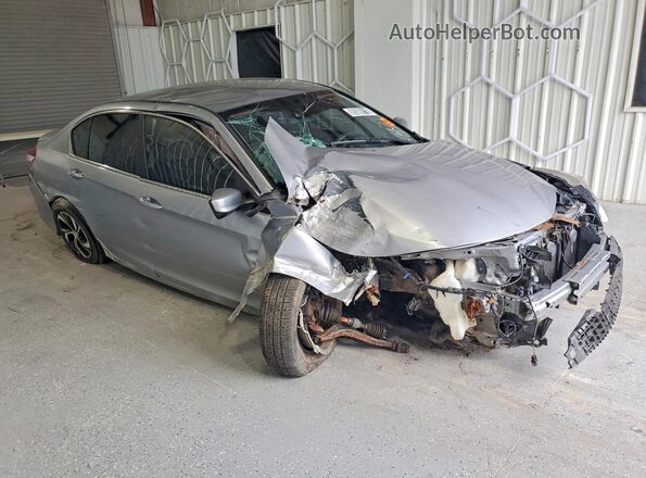 1HGCR2F40GA224092 2016 HONDA ACCORD Silver Przód prawy