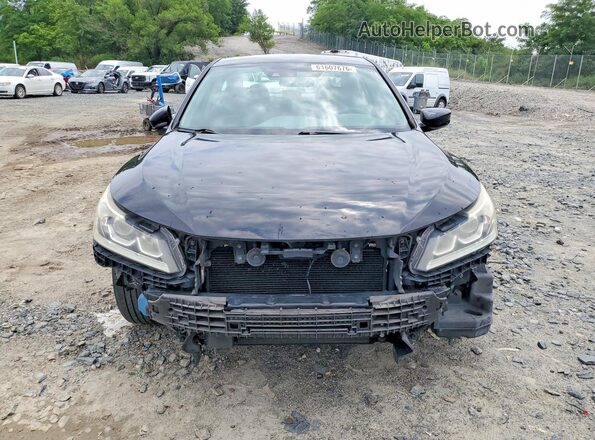 1HGCR2F42HA141815 2017 HONDA ACCORD Black Դիմացի տեսք