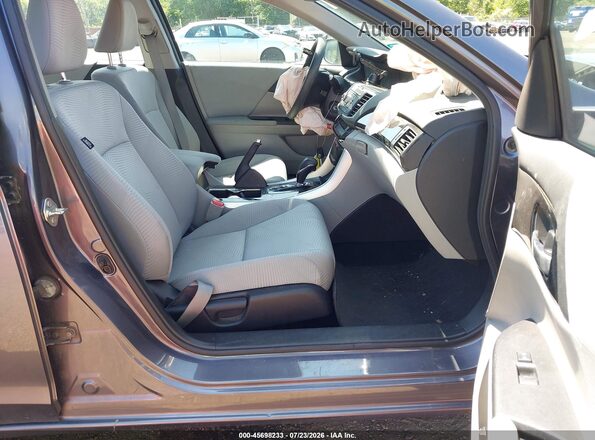 1HGCR2F45GA125574 2016 HONDA ACCORD Gray წინა სალონის ხედი