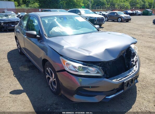 1HGCR2F45GA125574 2016 HONDA ACCORD Gray 