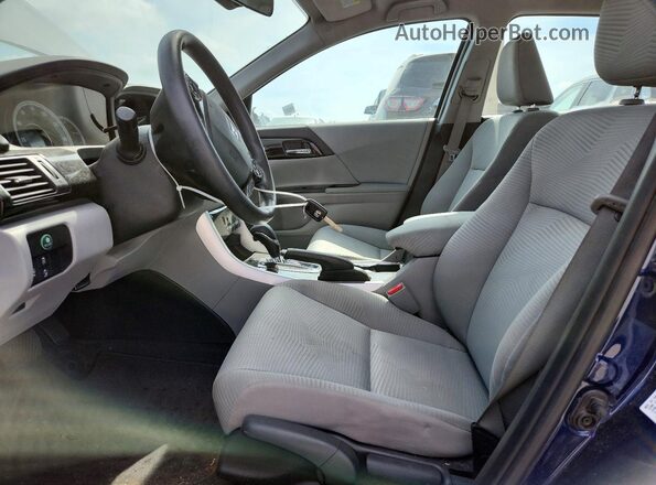 1HGCR2F49GA039720 2016 HONDA ACCORD Blue Սալոնի դիմացի տեսք