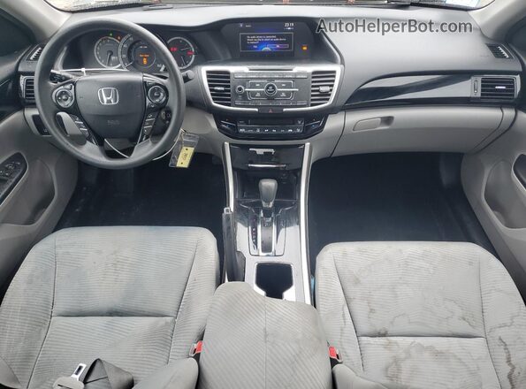 1HGCR2F49GA125562 2016 HONDA ACCORD Gray Widok deski rozdzielczej