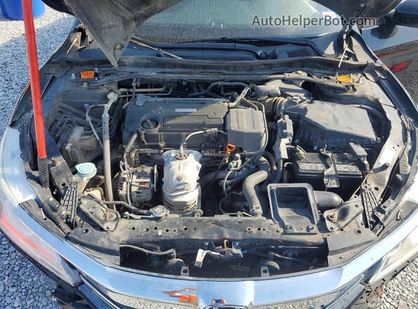 1HGCR2F50GA148351 2016 HONDA ACCORD Черный Вид задней части салона