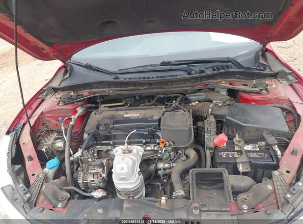 1HGCR2F50GA185089 2016 HONDA ACCORD Red Հետևի տեսք