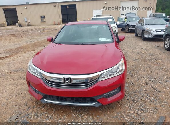 1HGCR2F50GA185089 2016 HONDA ACCORD Red Սարքավորումների վահանակի տեսք