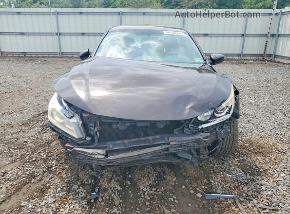 1HGCR2F50HA018166 2017 HONDA ACCORD Black Вид спереду