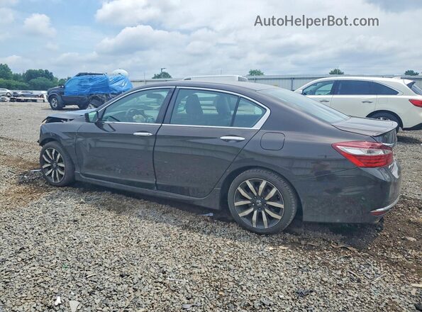 1HGCR2F50HA018166 2017 HONDA ACCORD Black Задня ліва чверть