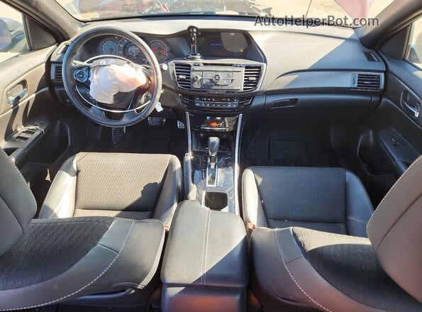 1HGCR2F50HA192934 2017 HONDA ACCORD Burgundy წინა პანელის ხედი