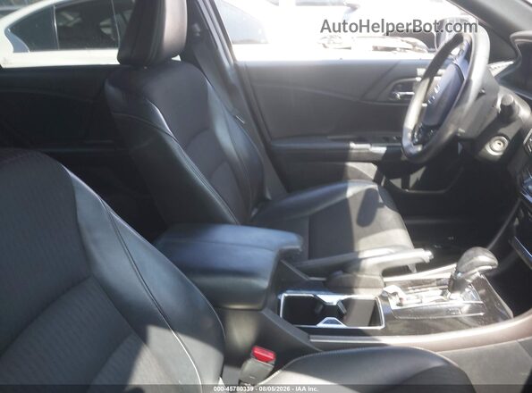 1HGCR2F51GA101703 2016 HONDA ACCORD Burgundy წინა სალონის ხედი