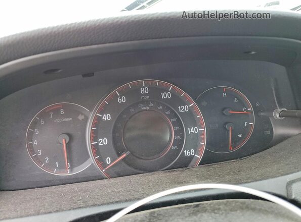 1HGCR2F51GA148911 2016 HONDA ACCORD Белый Вид щитка приборов
