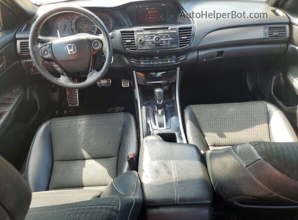1HGCR2F51GA229150 2016 HONDA ACCORD Black Vista del salpicadero