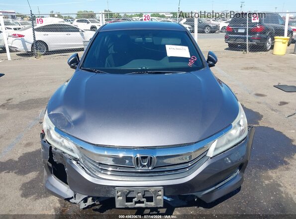 1HGCR2F51HA243440 2017 HONDA ACCORD Gray Սարքավորումների վահանակի տեսք