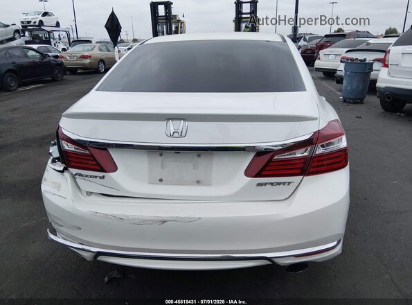 1HGCR2F51HA285591 2017 HONDA ACCORD White 