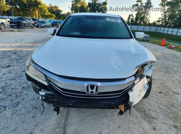 1HGCR2F52GA056979 2016 HONDA ACCORD White Widok z przodu