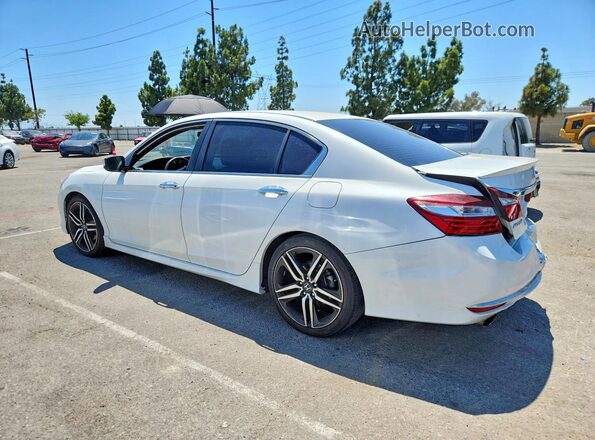 1HGCR2F52GA143099 2016 HONDA ACCORD White Tył lewy