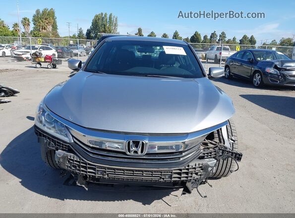 1HGCR2F52GA158959 2016 HONDA ACCORD Silver Вид задньої частини салону