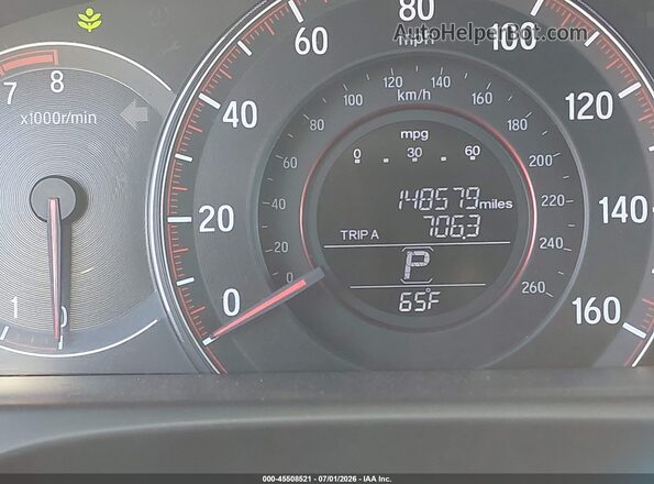 1HGCR2F52GA158959 2016 HONDA ACCORD Silver 