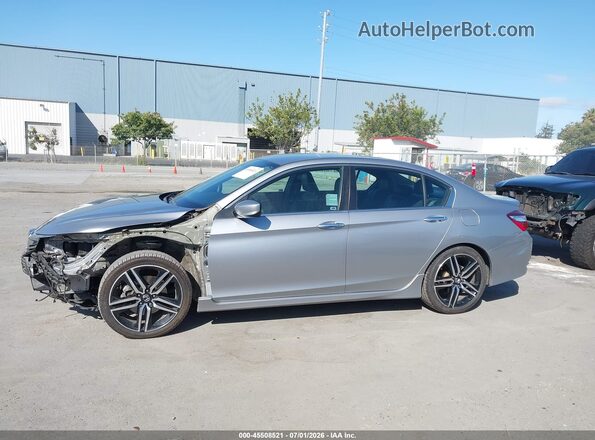 1HGCR2F52GA158959 2016 HONDA ACCORD Silver 