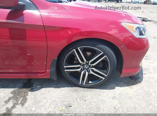 1HGCR2F52GA178404 2016 HONDA ACCORD Красный 