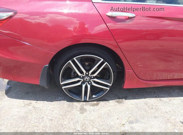 1HGCR2F52GA178404 2016 HONDA ACCORD Красный 