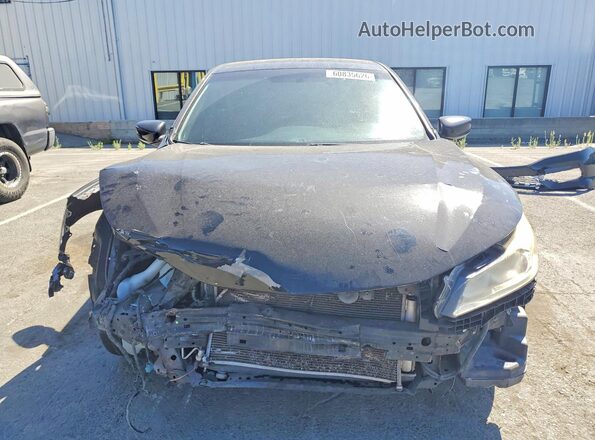 1HGCR2F52GA198376 2016 HONDA ACCORD Черный Вид спереди