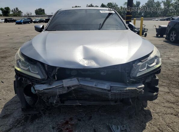 1HGCR2F52HA216618 2017 HONDA ACCORD Silver წინა ხედი