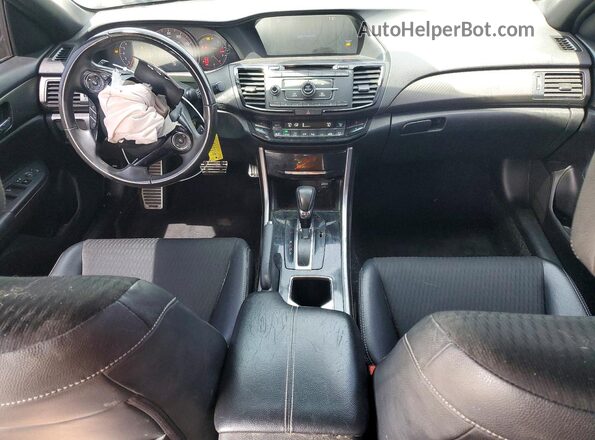 1HGCR2F52HA216618 2017 HONDA ACCORD Silver წინა პანელის ხედი