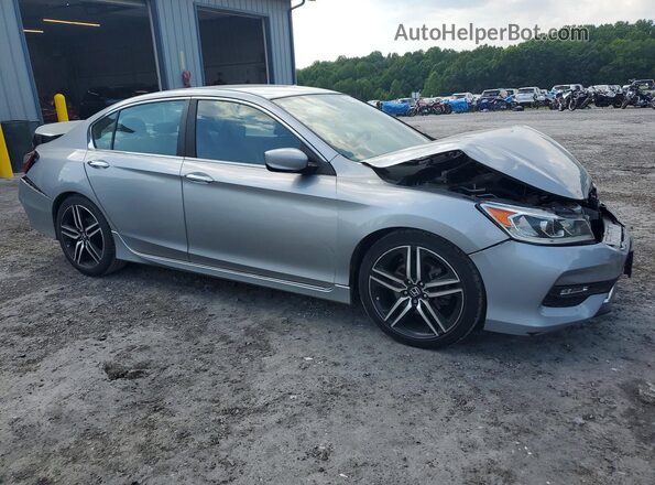 1HGCR2F53GA099291 2016 HONDA ACCORD Gray Front right