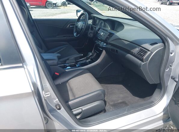 1HGCR2F53GA119314 2016 HONDA ACCORD Серебряный Вид салона спереди