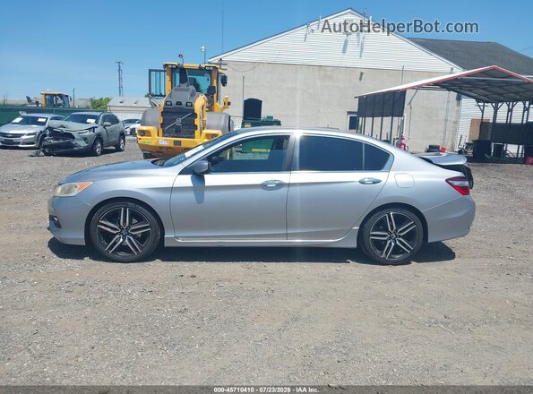 1HGCR2F53GA119314 2016 HONDA ACCORD Серебряный Панорамный вид салона 360°
