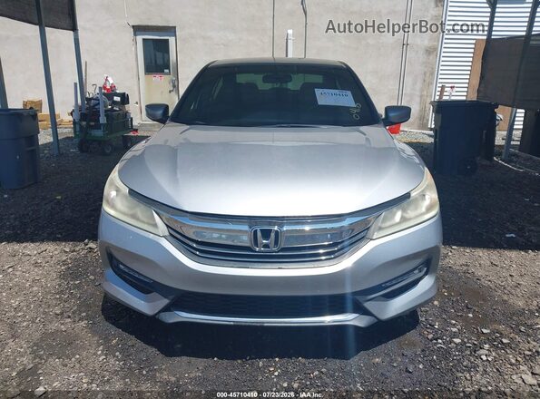 1HGCR2F53GA119314 2016 HONDA ACCORD Серебряный Вид щитка приборов
