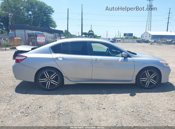1HGCR2F53GA119314 2016 HONDA ACCORD Серебряный Вид задней части салона