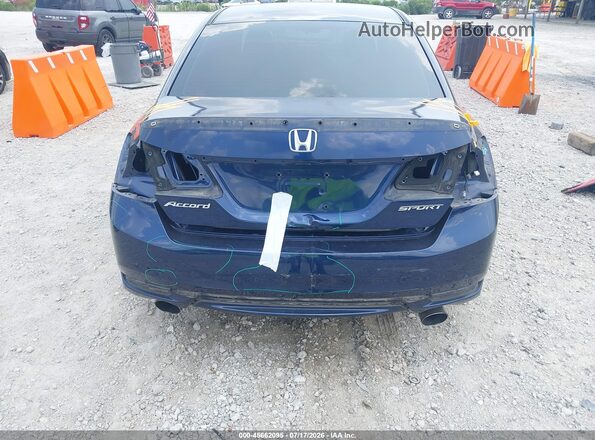 1HGCR2F53GA125727 2016 HONDA ACCORD Синий Вид спереди
