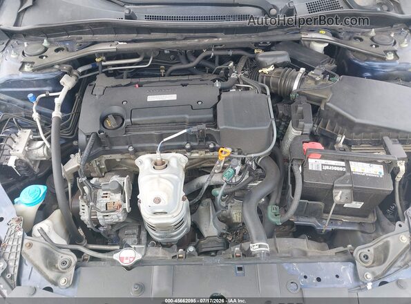 1HGCR2F53GA125727 2016 HONDA ACCORD Синий Вид сзади