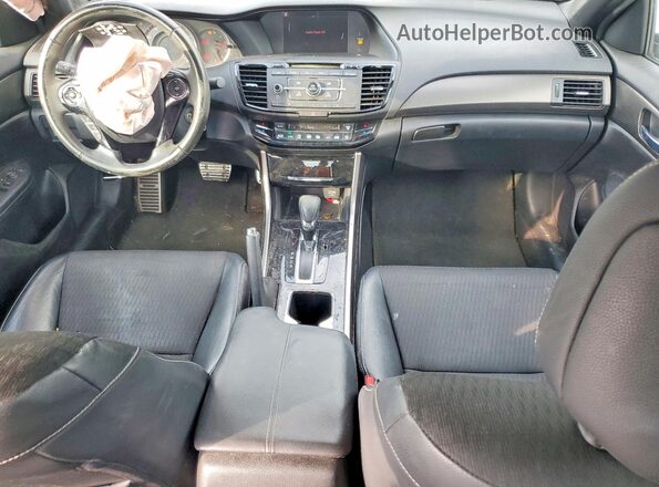 1HGCR2F53GA148103 2016 HONDA ACCORD Burgundy Dashboard view