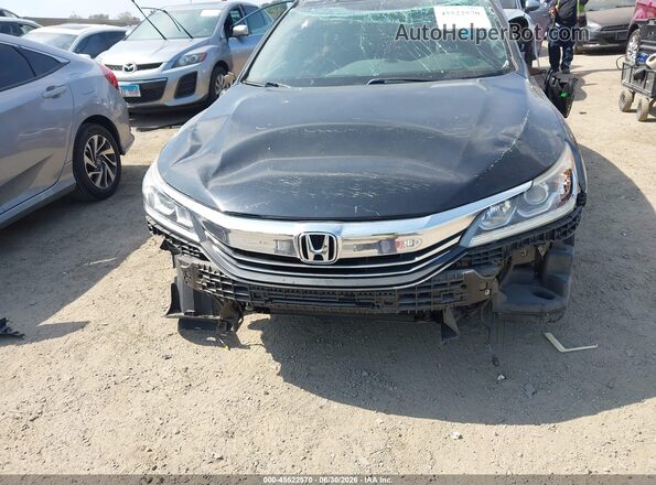 1HGCR2F53GA186947 2016 HONDA ACCORD Черный Вид спереди