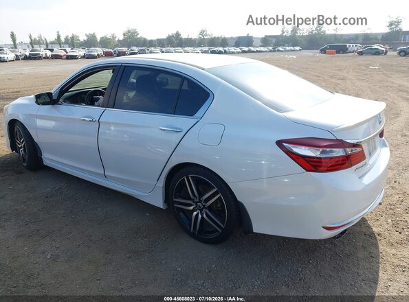1HGCR2F53GA237573 2016 HONDA ACCORD White Հետևի ձախ