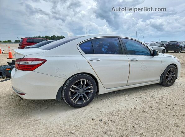 1HGCR2F53GA239761 2016 HONDA ACCORD White Rear right