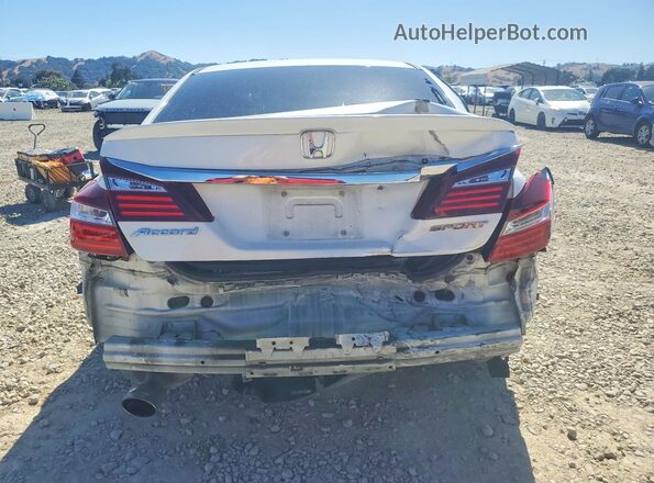 1HGCR2F53HA008716 2017 HONDA ACCORD White უკანა ხედი