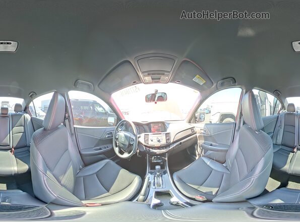 1HGCR2F53HA010207 2017 HONDA ACCORD Red Widok naklejki z numerem VIN