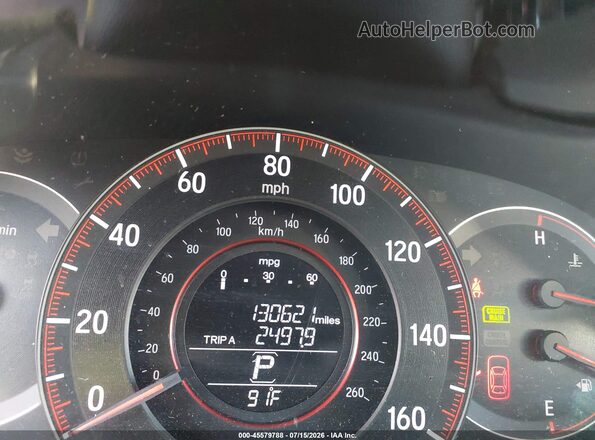 1HGCR2F53HA115717 2017 HONDA ACCORD Burgundy Հետևի նստատեղերի տեսք